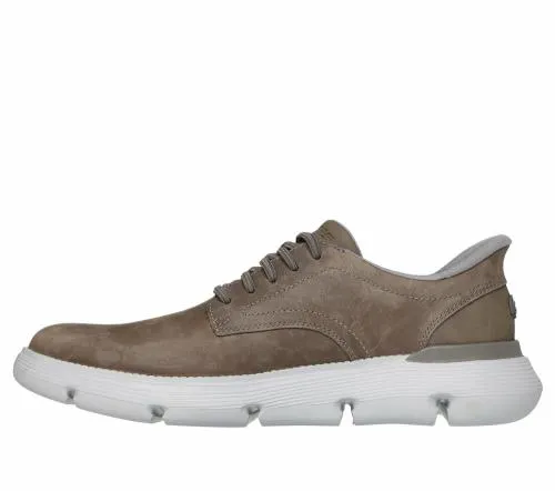 Slipins Garza 8211 Duran Dark Taupe Men SKECHERS SlipOn
