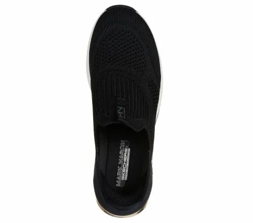 Slipins Mark Nason A Wedge 8211 Crecent Black Women SKECHERS SlipOn