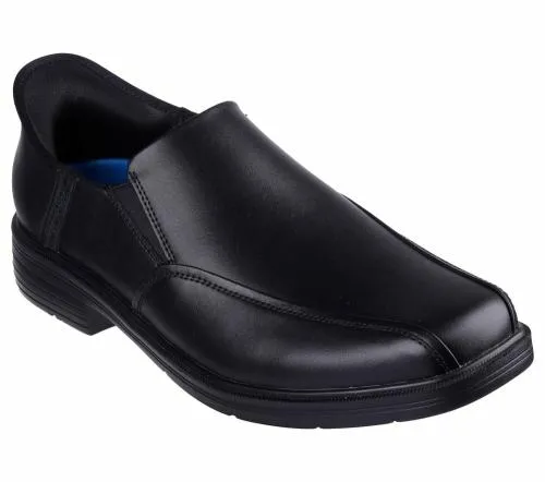 Slipins Relaxed Fit Caswell 8211 Frantone Black Men SKECHERS SlipOn