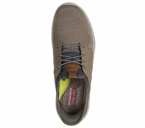 Slipins RF Slade 8211 Ocon Taupe Men SKECHERS SlipOn