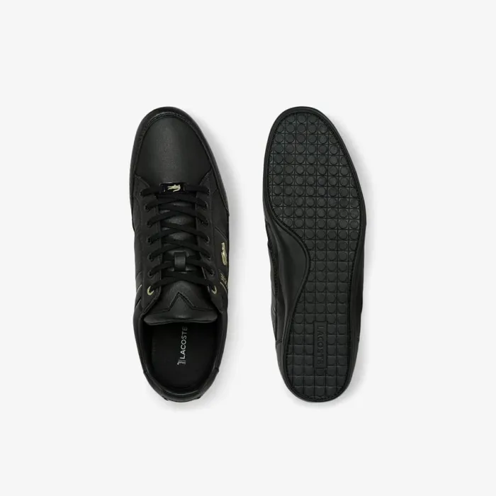 Sneakers Men Lacoste Men039s Chaymon Leather Sneakers Blkblk 02h
