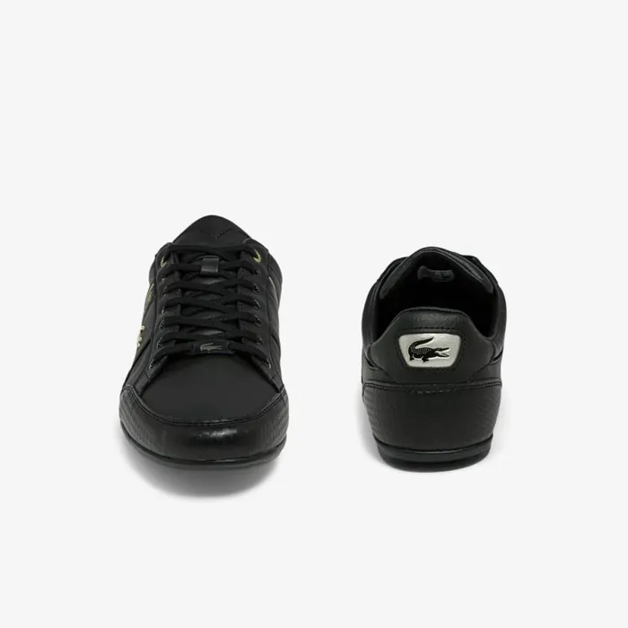Sneakers Men Lacoste Men039s Chaymon Leather Sneakers Blkblk 02h