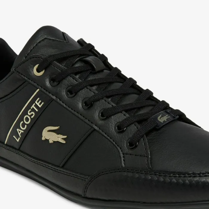 Sneakers Men Lacoste Men039s Chaymon Leather Sneakers Blkblk 02h