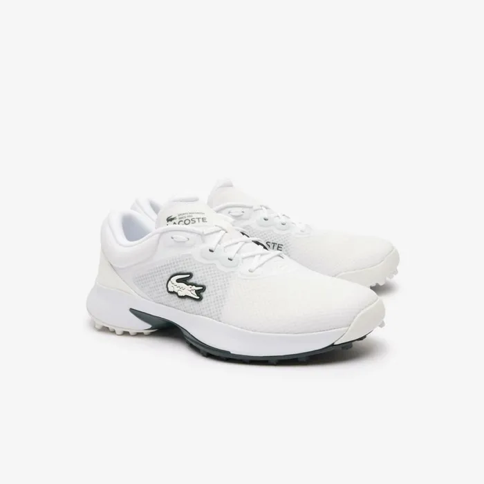 Sneakers Men Lacoste Men039s Golf Point Shoes Whitedark Green 1r5