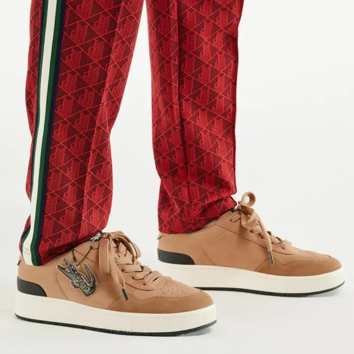 Sneakers Men Lacoste Men039s Holiday Capsule Ace Clip Leather Sneakers Brwoff Wht 2c3