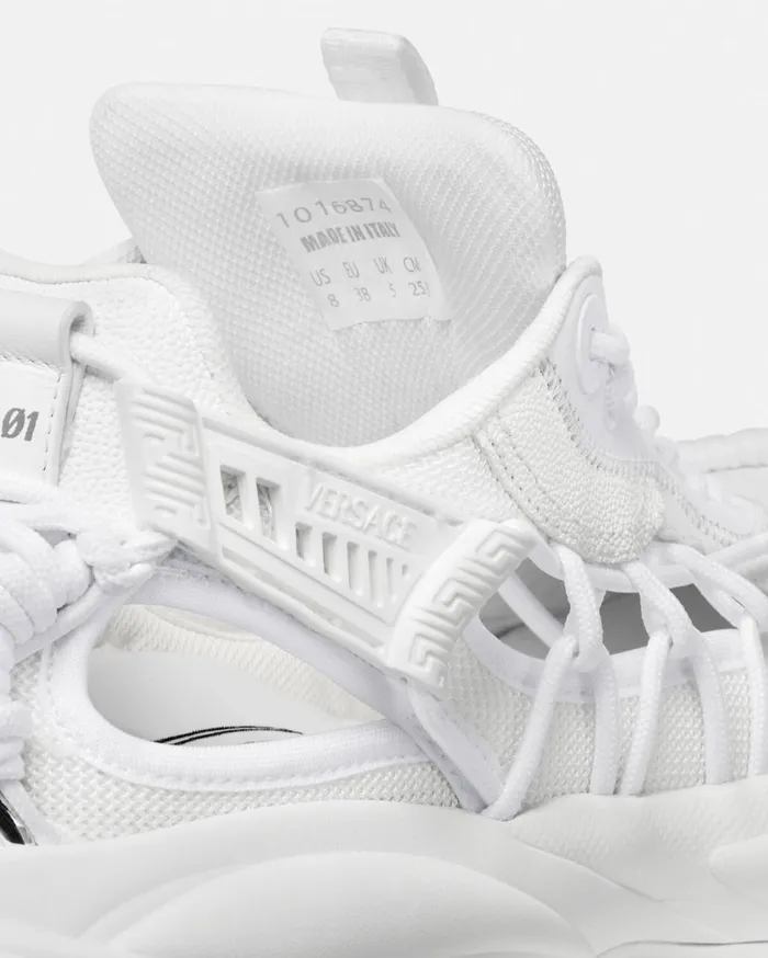 Sneakers Men Versace Mercury Mvs01 Sneakers White
