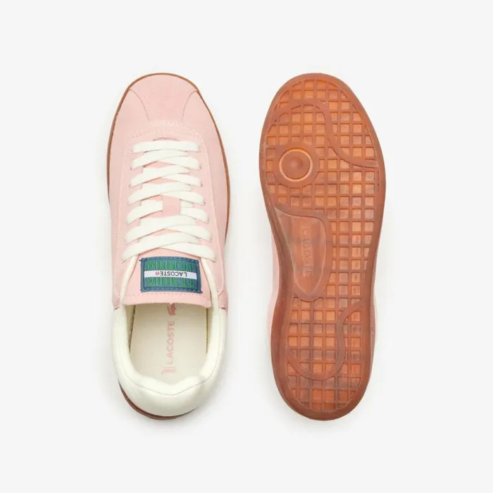 Sneakers Women Lacoste Women039s Baseshot Suede Sneakers Pnkgum Ajx