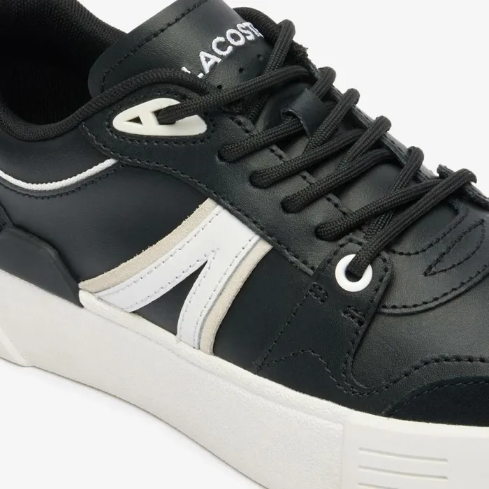 Sneakers Women Lacoste Women039s L002 Summer Style Leather Sneakers Blackoffwhite 454