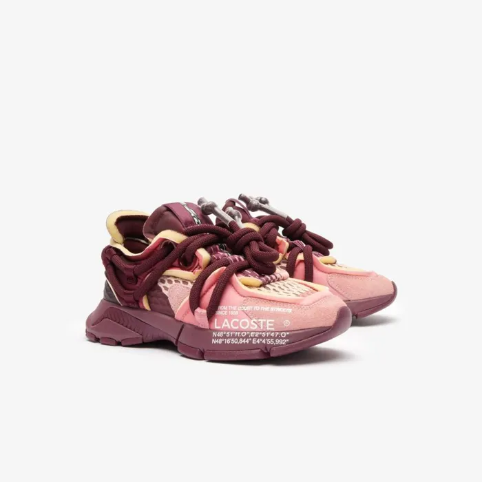 Sneakers Women Lacoste Women039s L003 Active Runway Sneakers Burgpnk Bp8