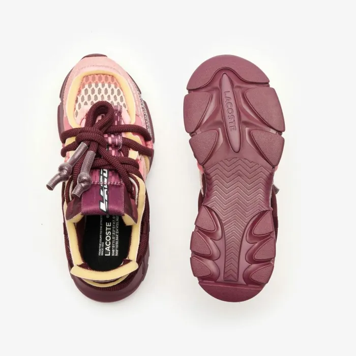 Sneakers Women Lacoste Women039s L003 Active Runway Sneakers Burgpnk Bp8