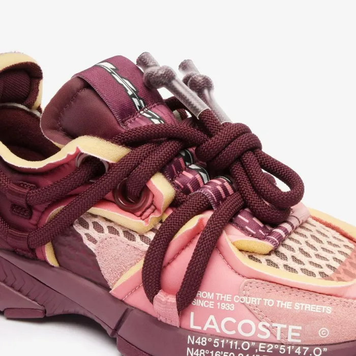Sneakers Women Lacoste Women039s L003 Active Runway Sneakers Burgpnk Bp8