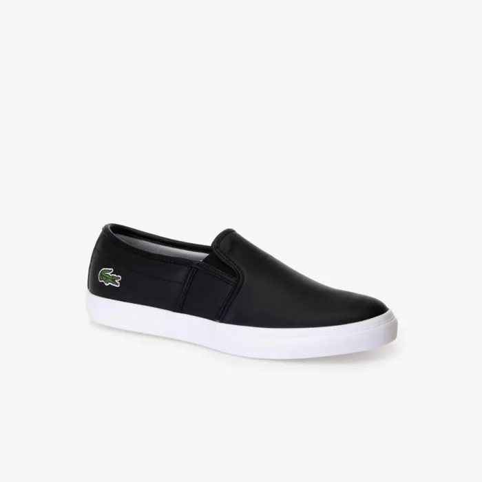 Sneakers Women Lacoste Women039s SlipOn Shoe Blackwhite 312