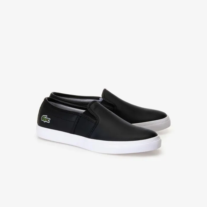 Sneakers Women Lacoste Women039s SlipOn Shoe Blackwhite 312