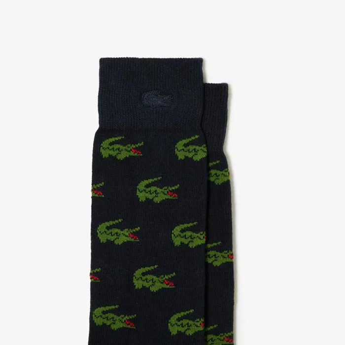 Socks MenWomen Lacoste Unisex 2Pack Cotton Socks Abysm Blue Hde