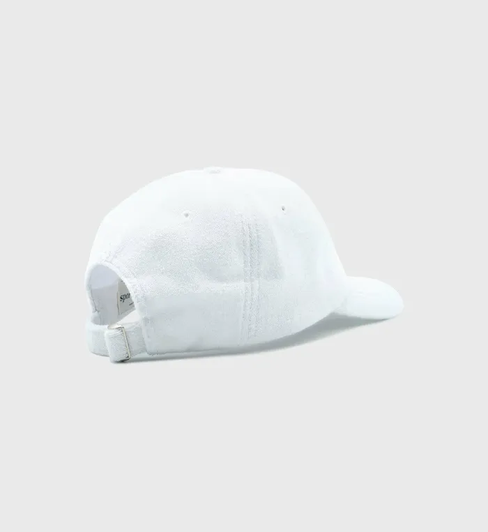 Sporty and Rich Hats Women SRHWC Terry Hat 8211 WhiteKelly Green