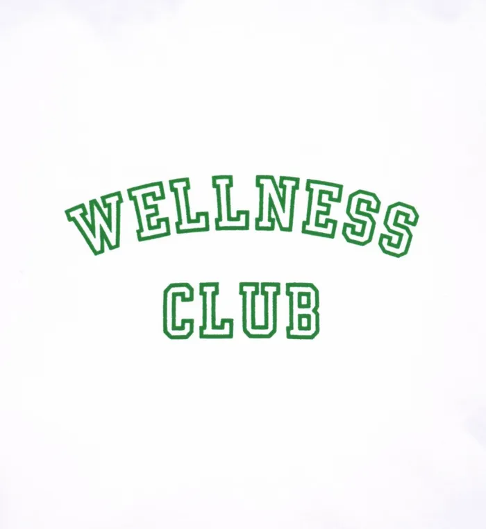 Sporty and Rich Shorts Women Wellness Club Gym Short 8211 WhiteVerde