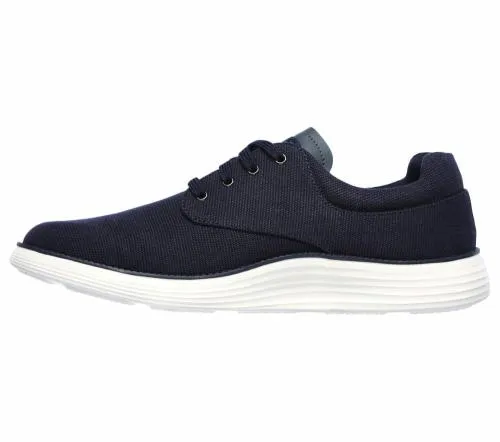 Status 20 8211 Burbank Navy Men SKECHERS Smart Shoes