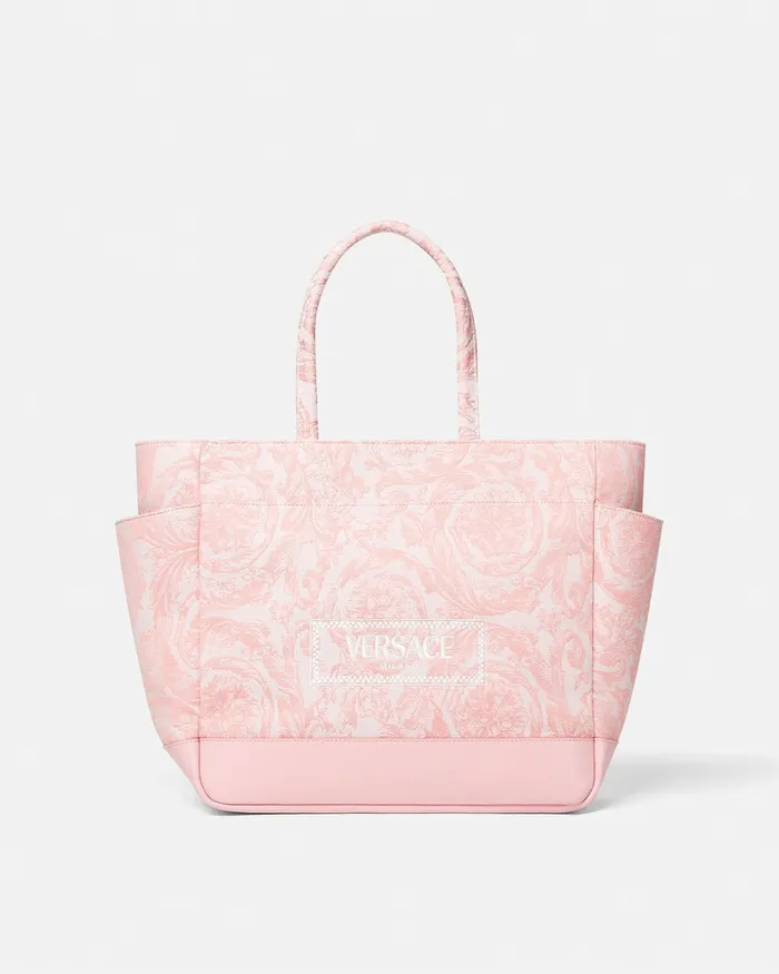 Strollers and Others Kids Versace Barocco Athena Baby Changing Mat Bag Light Pink