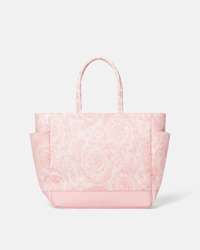 Strollers and Others Kids Versace Barocco Athena Baby Changing Mat Bag Light Pink
