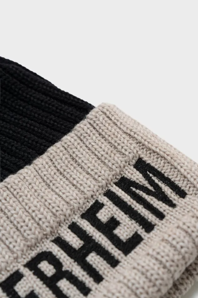Stutterheim April Beanie Light SandBlack Women Beanies