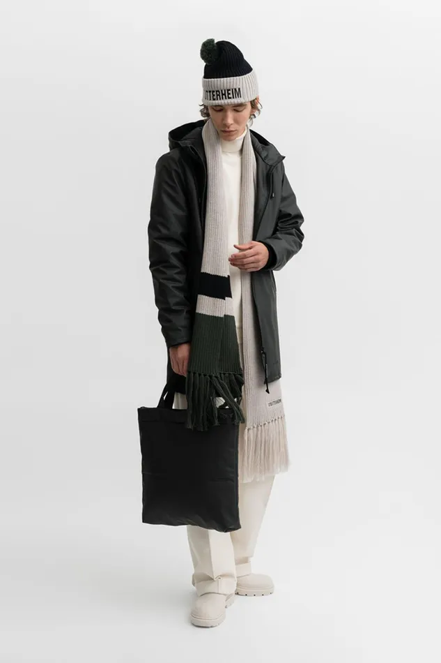 Stutterheim April Beanie Light SandBlack Women Beanies