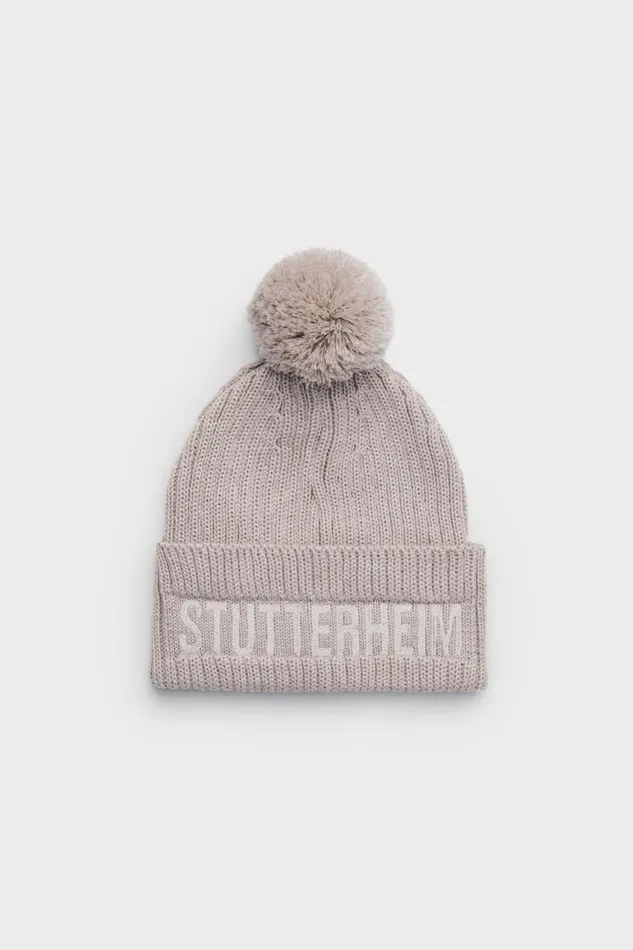 Stutterheim April Beanie Light Sand Women Beanies