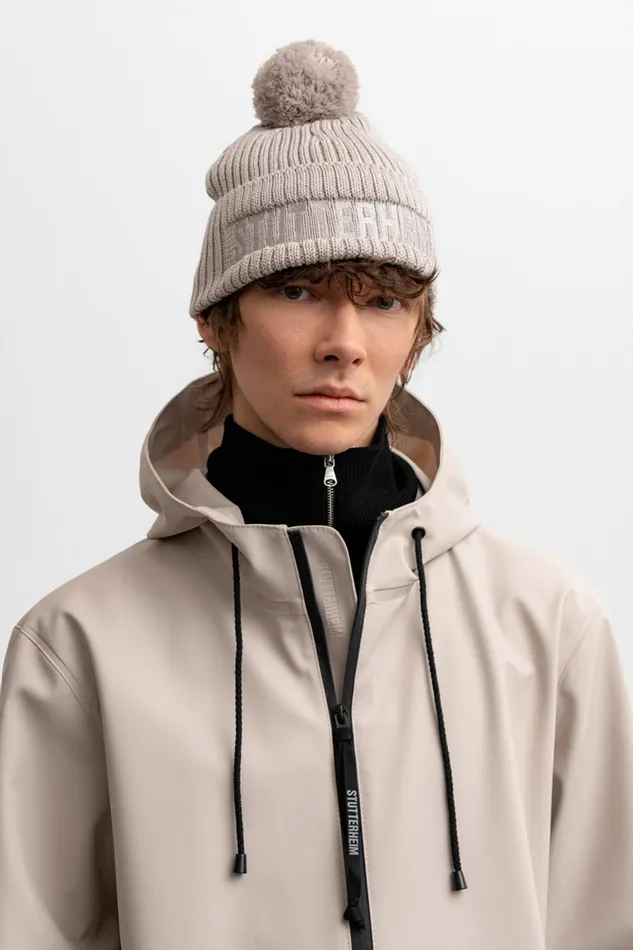 Stutterheim April Beanie Light Sand Women Beanies