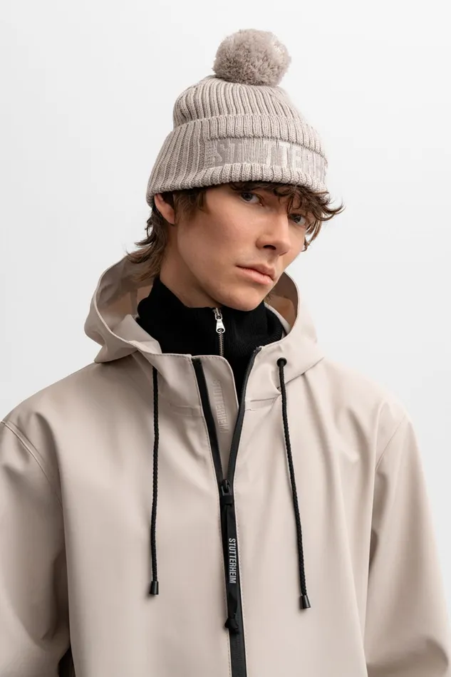 Stutterheim April Beanie Light Sand Women Beanies