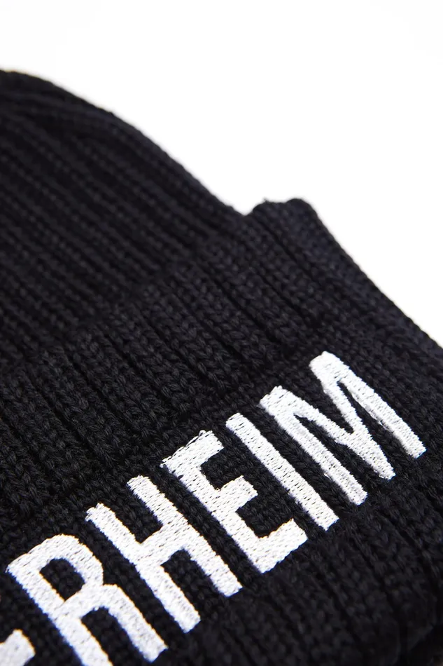 Stutterheim Big L Beanie Black Women Beanies