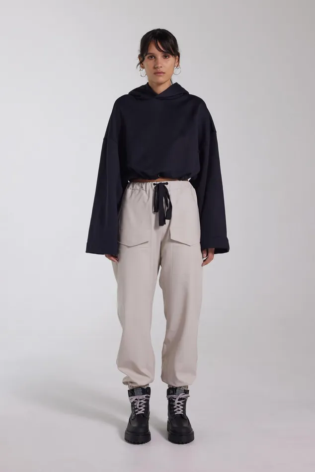 Stutterheim Dala Trousers Light Sand Women Bottoms