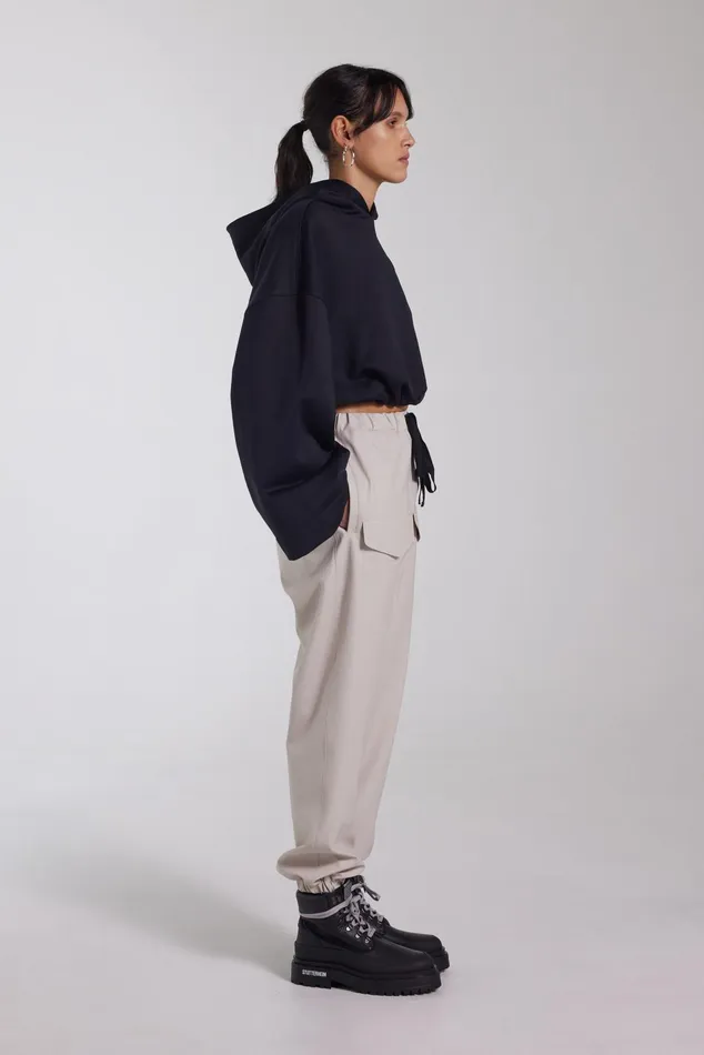 Stutterheim Dala Trousers Light Sand Women Bottoms