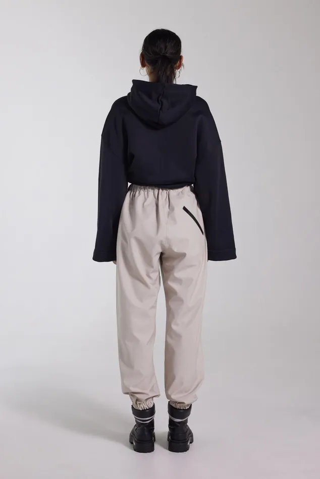 Stutterheim Dala Trousers Light Sand Women Bottoms