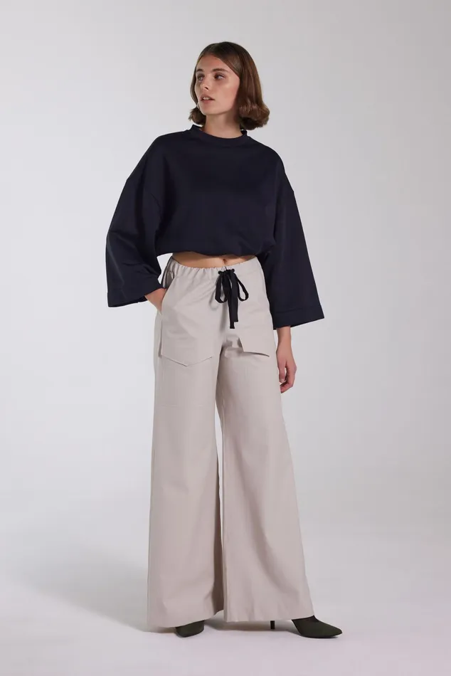 Stutterheim Jarla Trousers Light Sand Women Bottoms