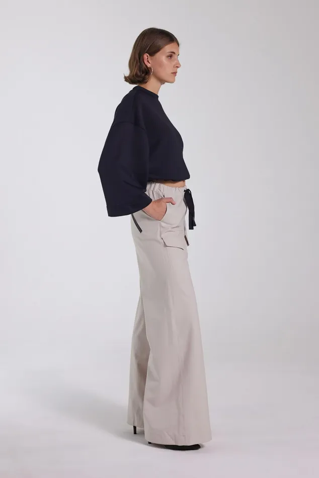 Stutterheim Jarla Trousers Light Sand Women Bottoms