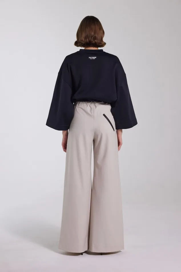 Stutterheim Jarla Trousers Light Sand Women Bottoms