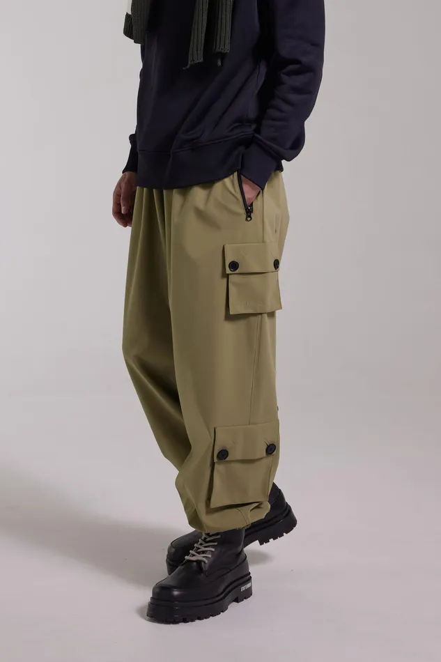 Stutterheim Kvala Matte Trousers Aloe Men Trousers