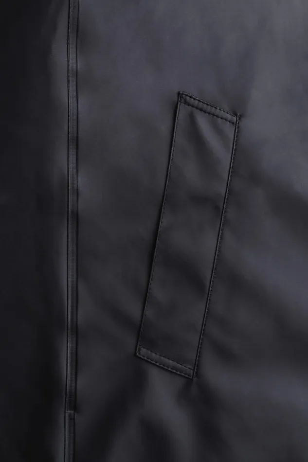 Stutterheim Stockholm Long Winter Jacket Black Men Winter Coats