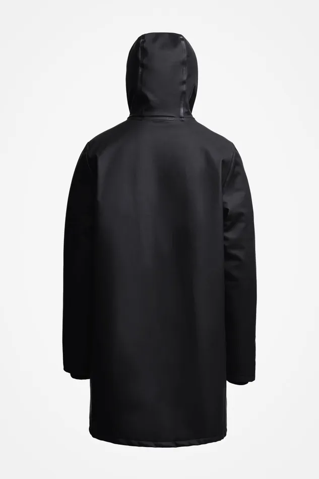 Stutterheim Stockholm Winter Jacket Black Men Raincoats