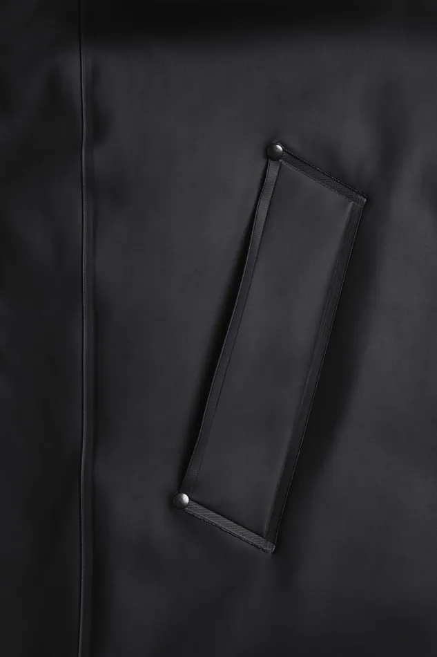 Stutterheim Stockholm Winter Jacket Black Men Raincoats