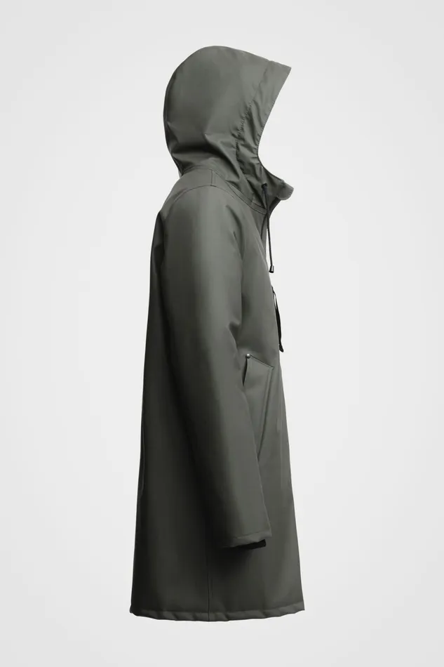 Stutterheim Stockholm Winter Jacket Green Men Raincoats