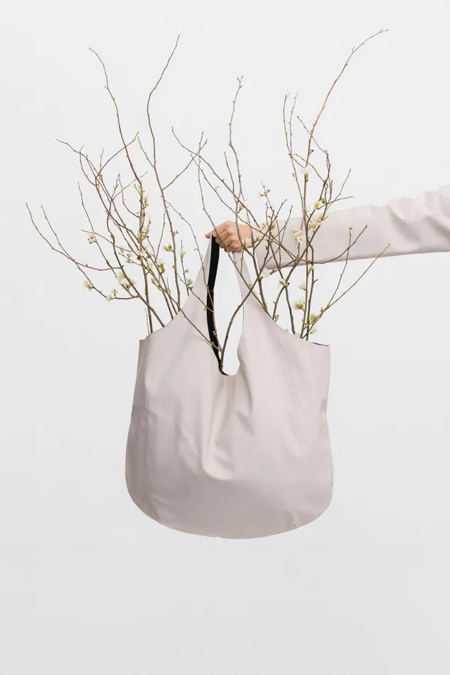 Stutterheim Svea Bag Light Sand Women Tote Bags