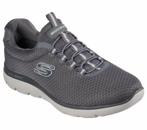 Summits Charcoal Men SKECHERS SlipOn