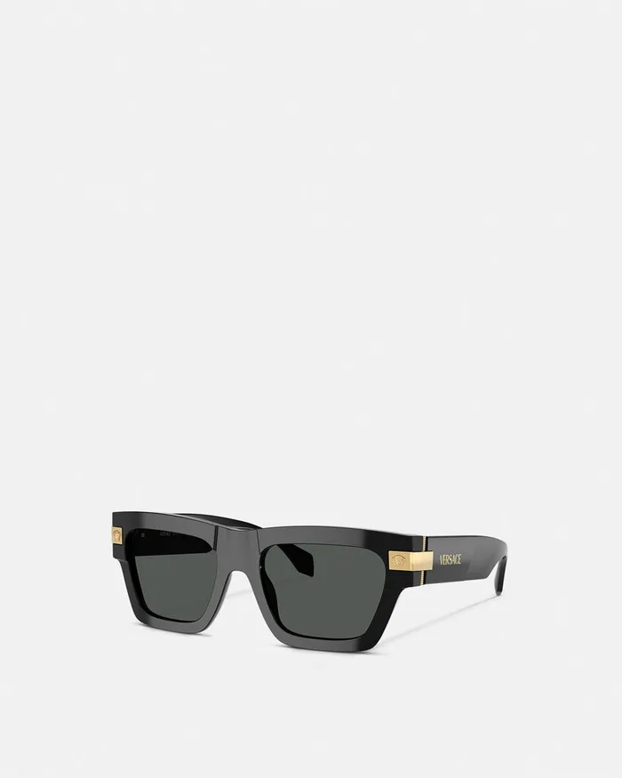 Sunglasses Men Versace Classic Top Sunglasses Blackgold
