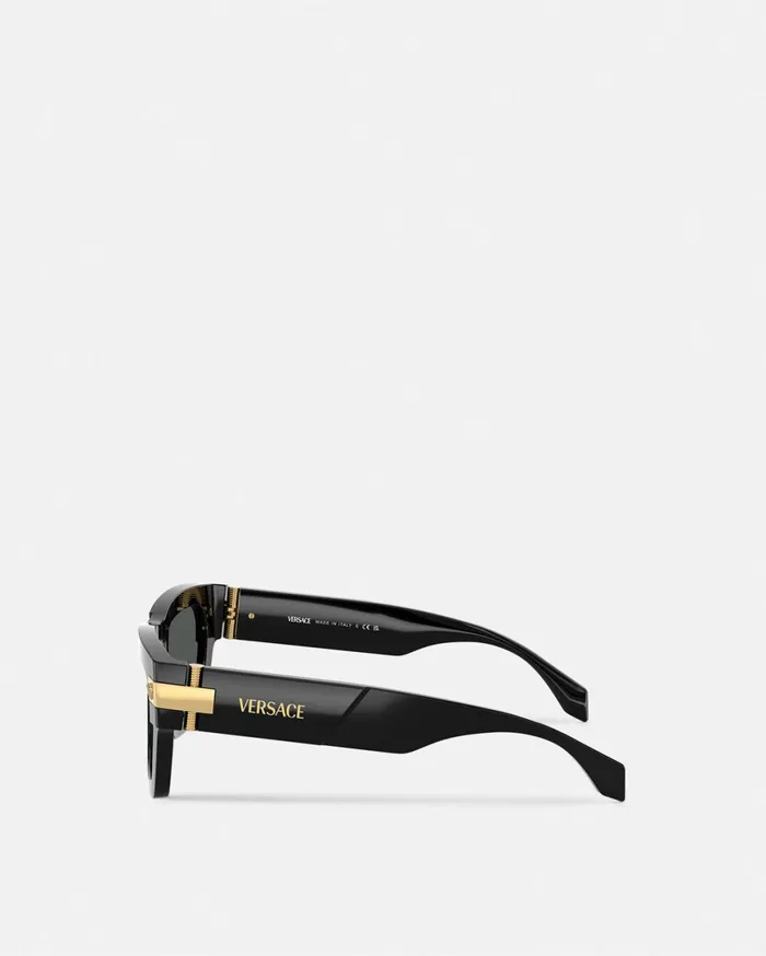 Sunglasses Men Versace Classic Top Sunglasses Blackgold
