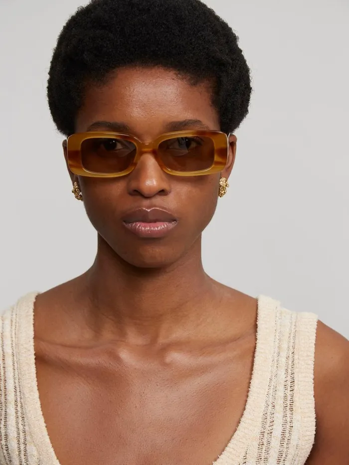 Sunglasses WomenMen Holzweiler Alexandra Frame Lt Brown