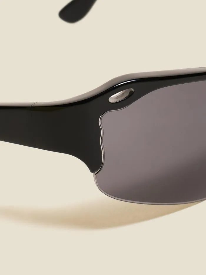 Sunglasses WomenMen Holzweiler Lucus Frame Black