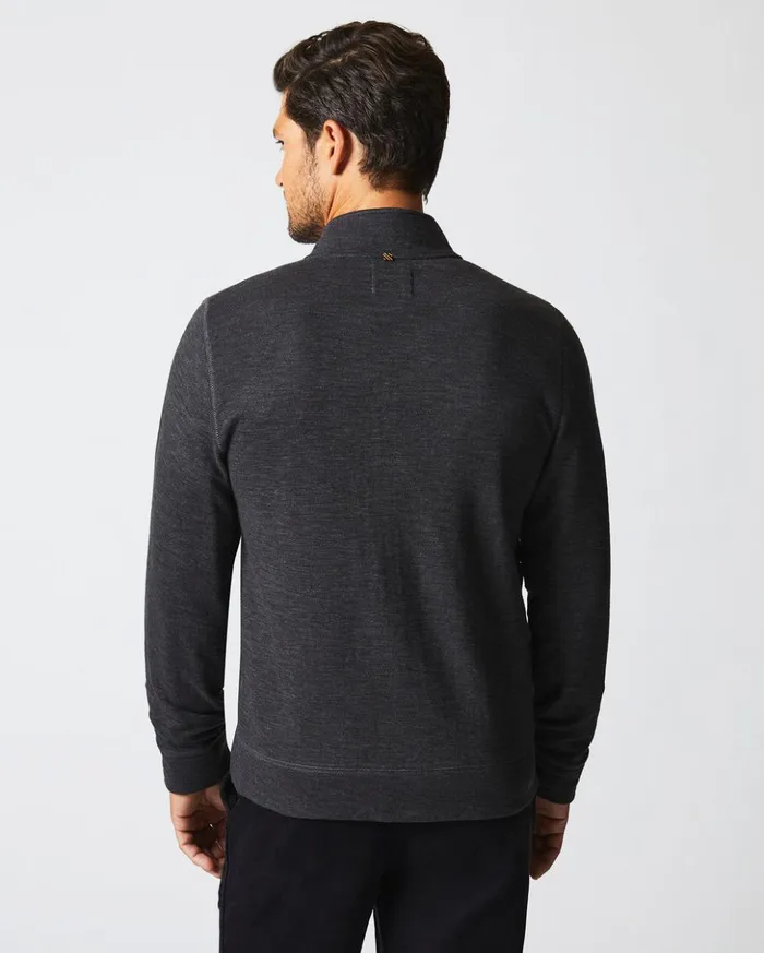 Sweaters and Sweatshirts Men Billy Reid Slub Cotton Cardigan Black