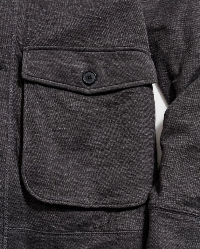 Sweaters and Sweatshirts Men Billy Reid Slub Cotton Cardigan Black