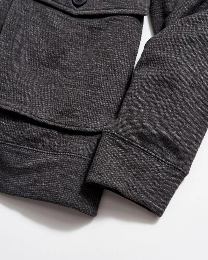 Sweaters and Sweatshirts Men Billy Reid Slub Cotton Cardigan Black