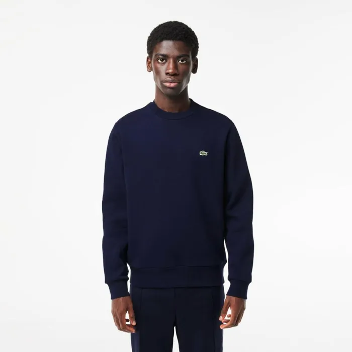 Sweaters and Sweatshirts Men Lacoste Men039s Brushed Fleece Sweatshirt Navy Blue 166 Sweaters and Sweatshirts Men Lacoste Men039s Brushed Fleece Sweatshirt Navy Blue 166